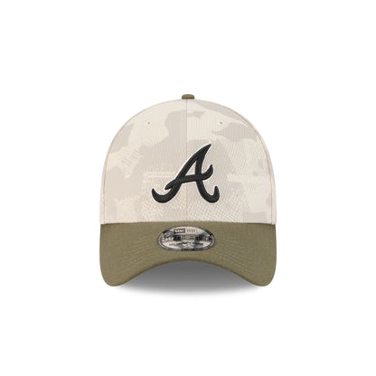 Atlanta Braves Armed Forces Day 2025 39THIRTY Stretch Fit Hat