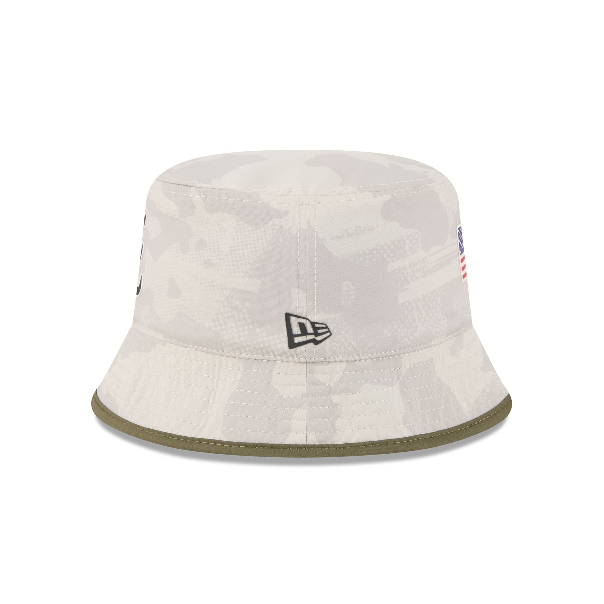 Atlanta Braves Armed Forces Day 2025 Reversible Bucket Hat