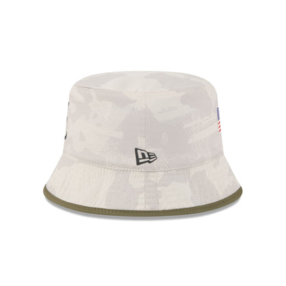 Atlanta Braves Armed Forces Day 2025 Reversible Bucket Hat
