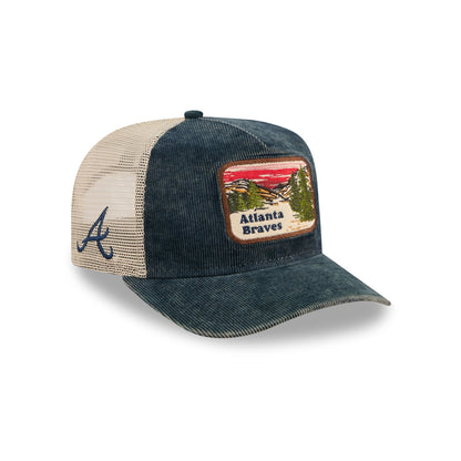 Atlanta Braves Vintage Landscape 9FIFTY A-Frame Trucker Hat