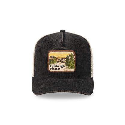 Pittsburgh Pirates Vintage Landscape 9FIFTY A-Frame Trucker Hat