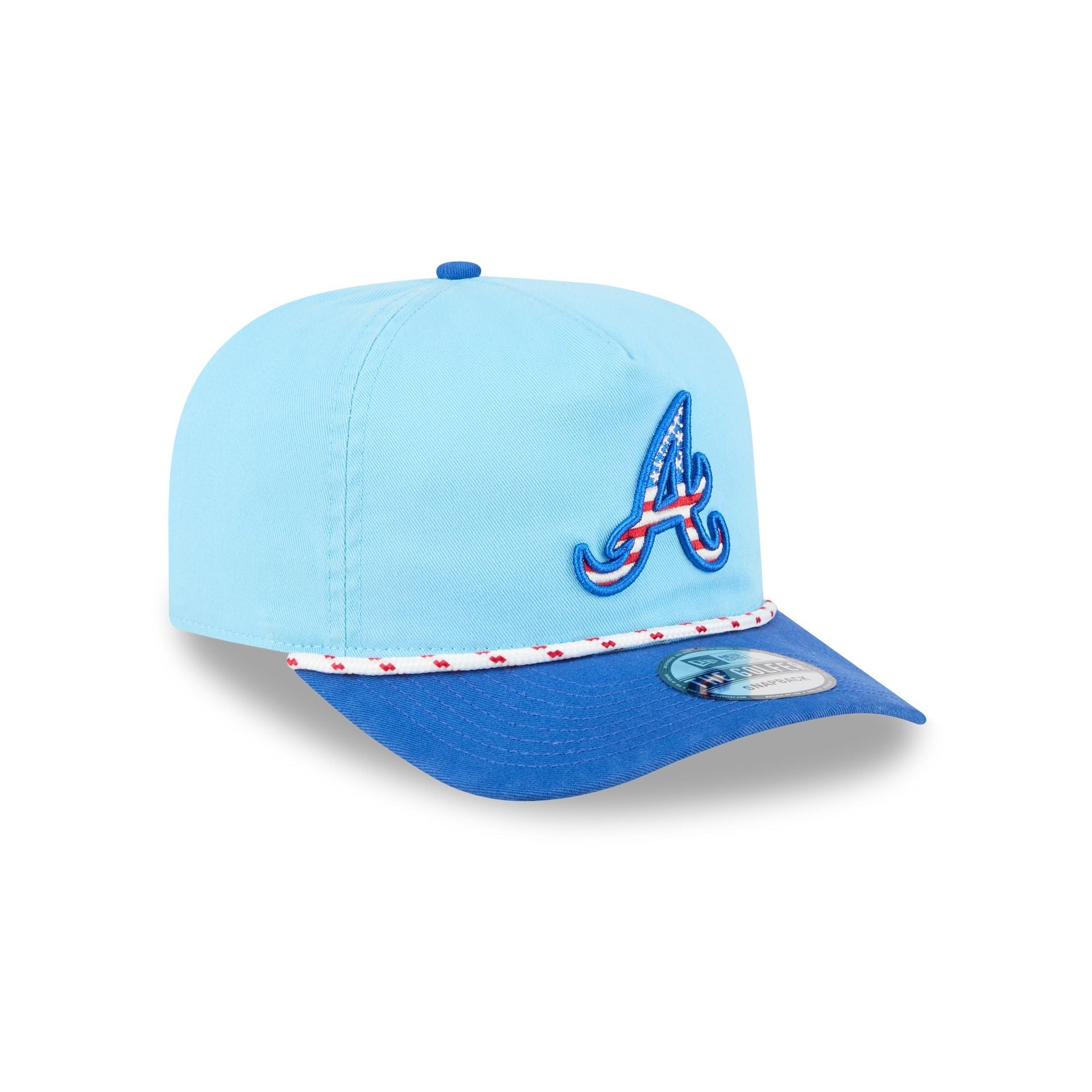 Atlanta Braves Independence Day 2025 Golfer Hat