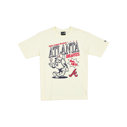 Atlanta Braves Sport Classics Chrome White T-Shirt