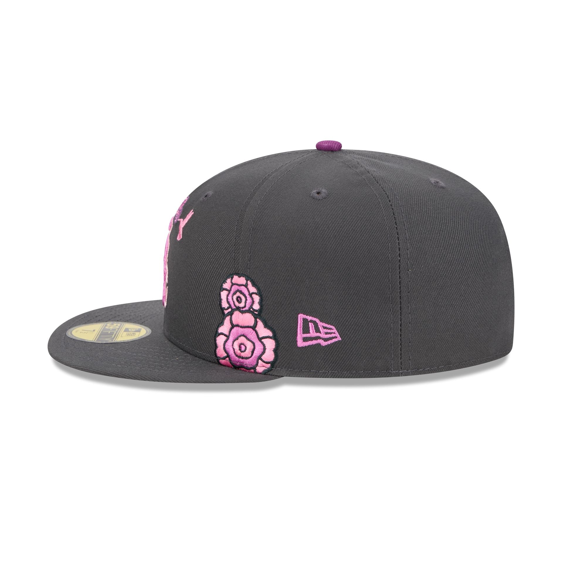 Chicago White Sox Day of the Dead Graphite 59FIFTY Fitted Hat