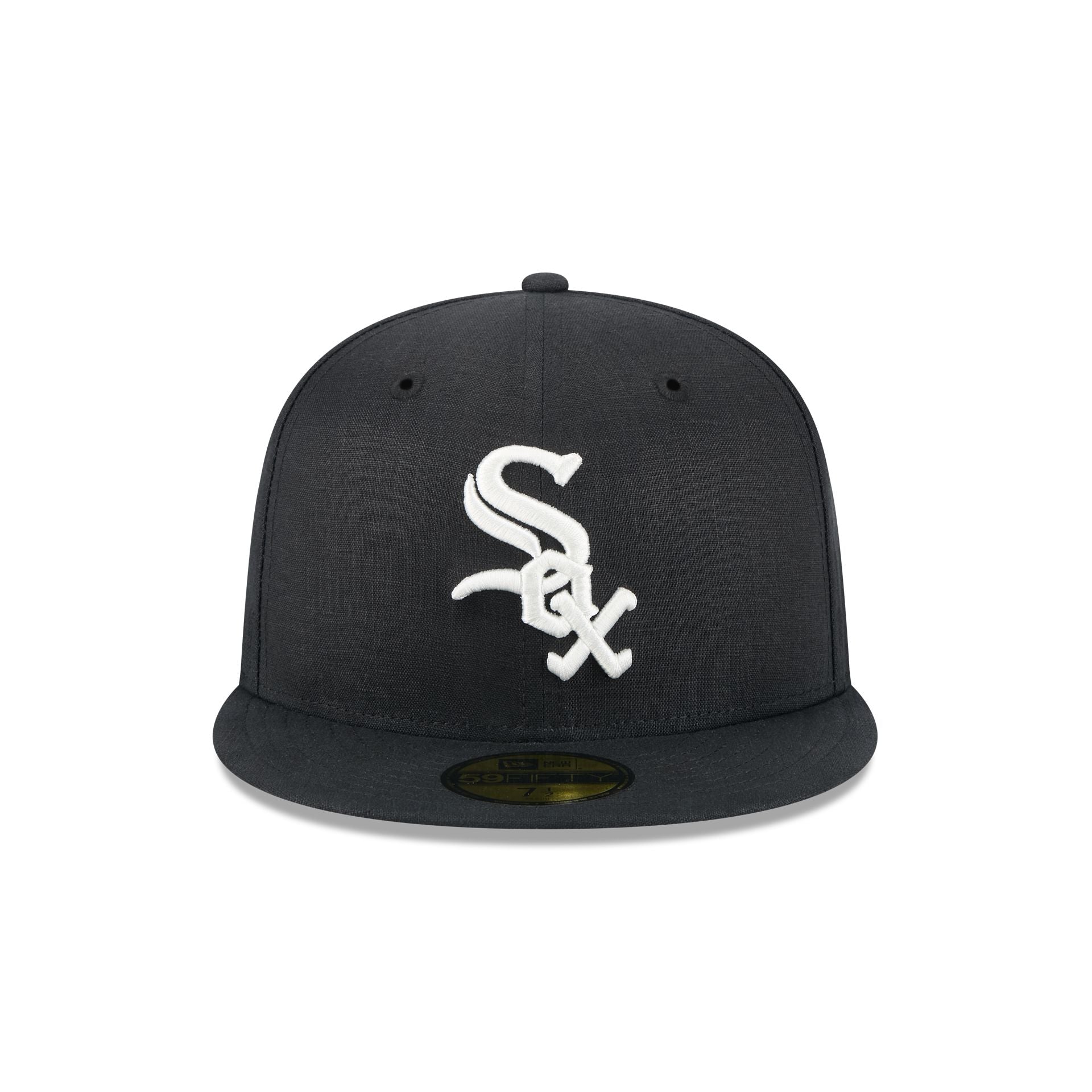 Team Linen Chicago White Sox 59FIFTY Fitted Hat