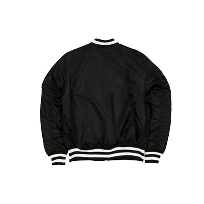 Alpha Industries x Chicago White Sox Black MA-1 Bomber Jacket