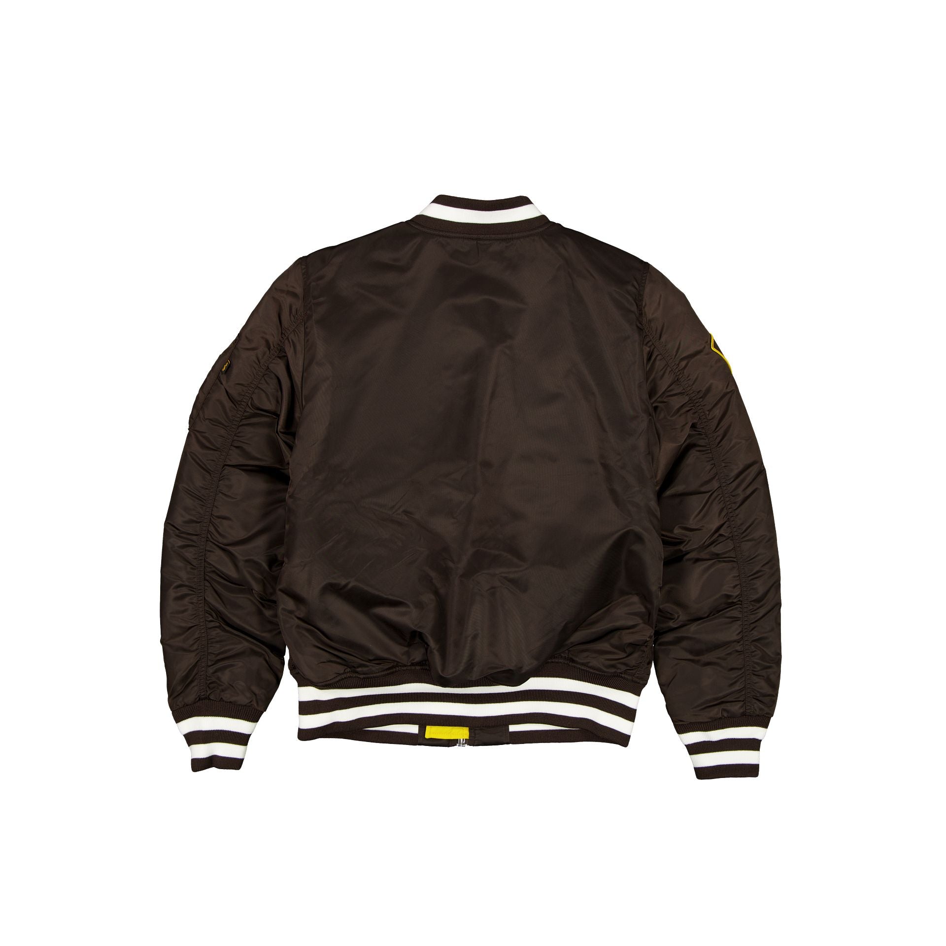 Alpha Industries x San Diego Padres Brown MA-1 Bomber Jacket