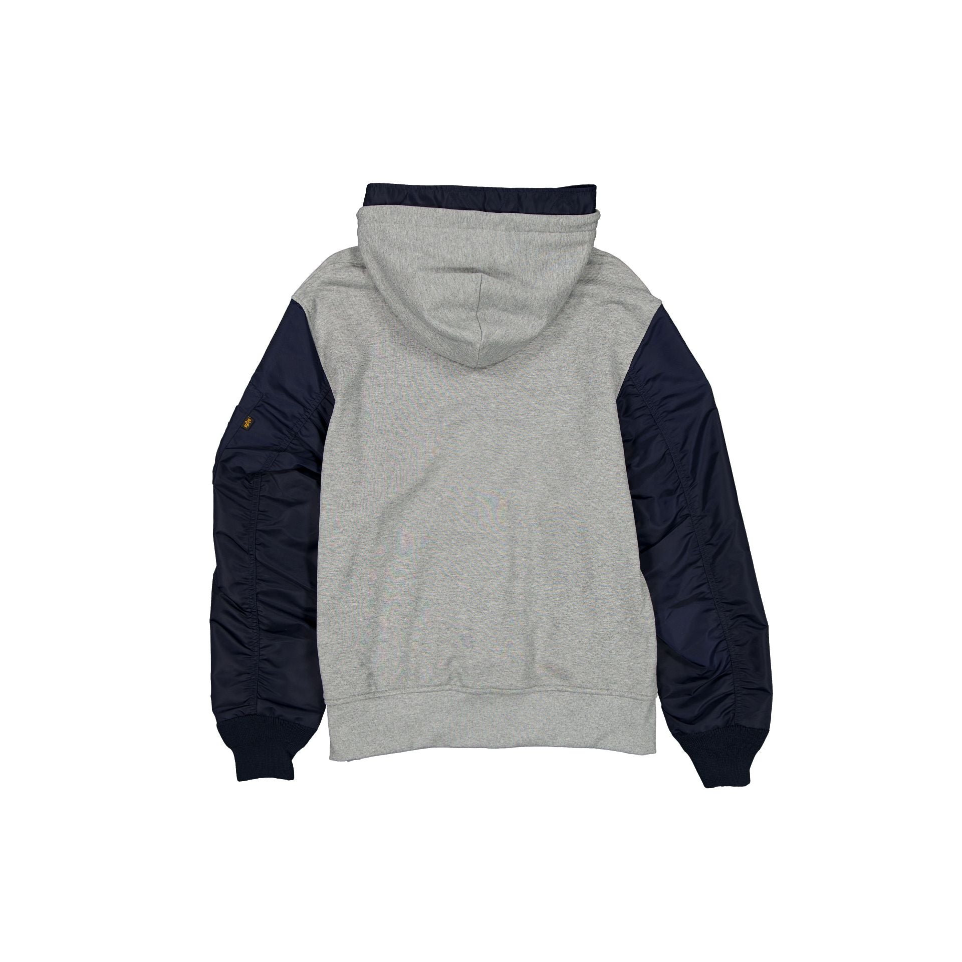 Alpha Industries x New York Yankees Gray MA-1 Full Zip Fleece Jacket