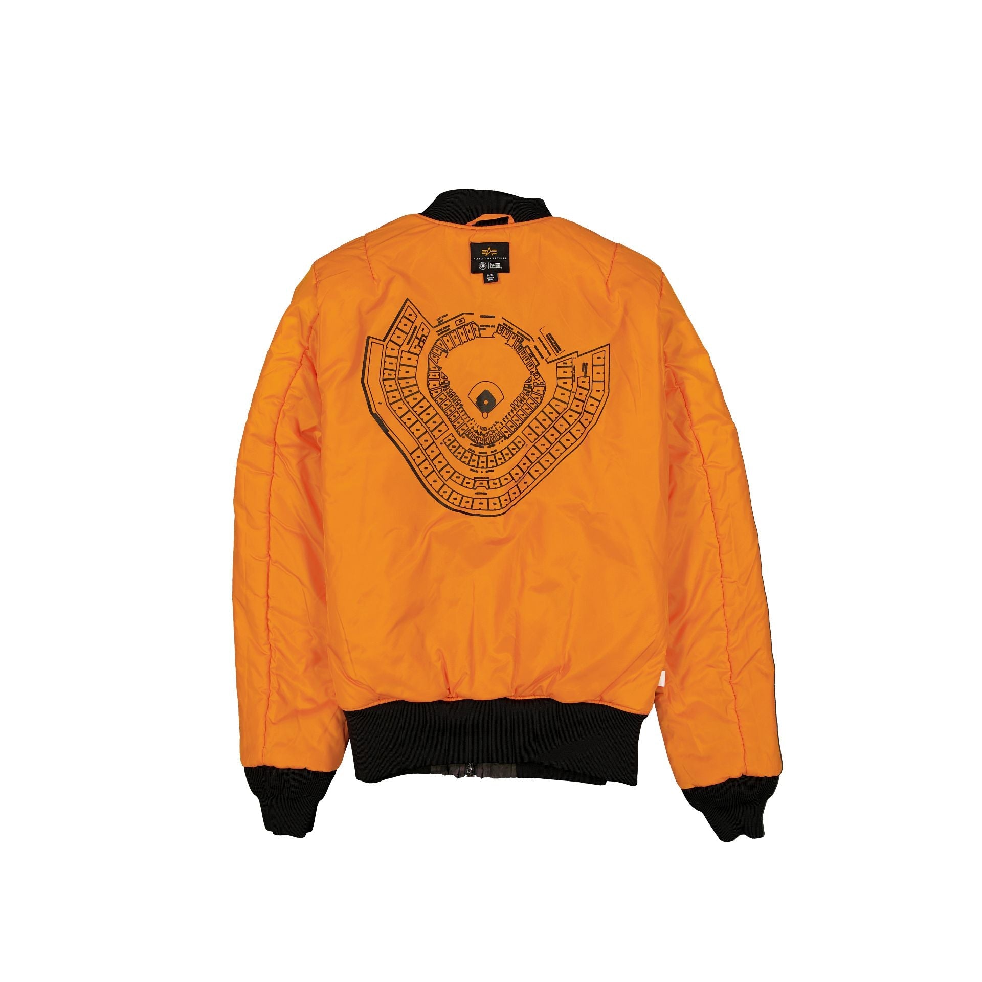 Alpha Industries x Atlanta Braves Black Camo MA-1 Bomber Jacket