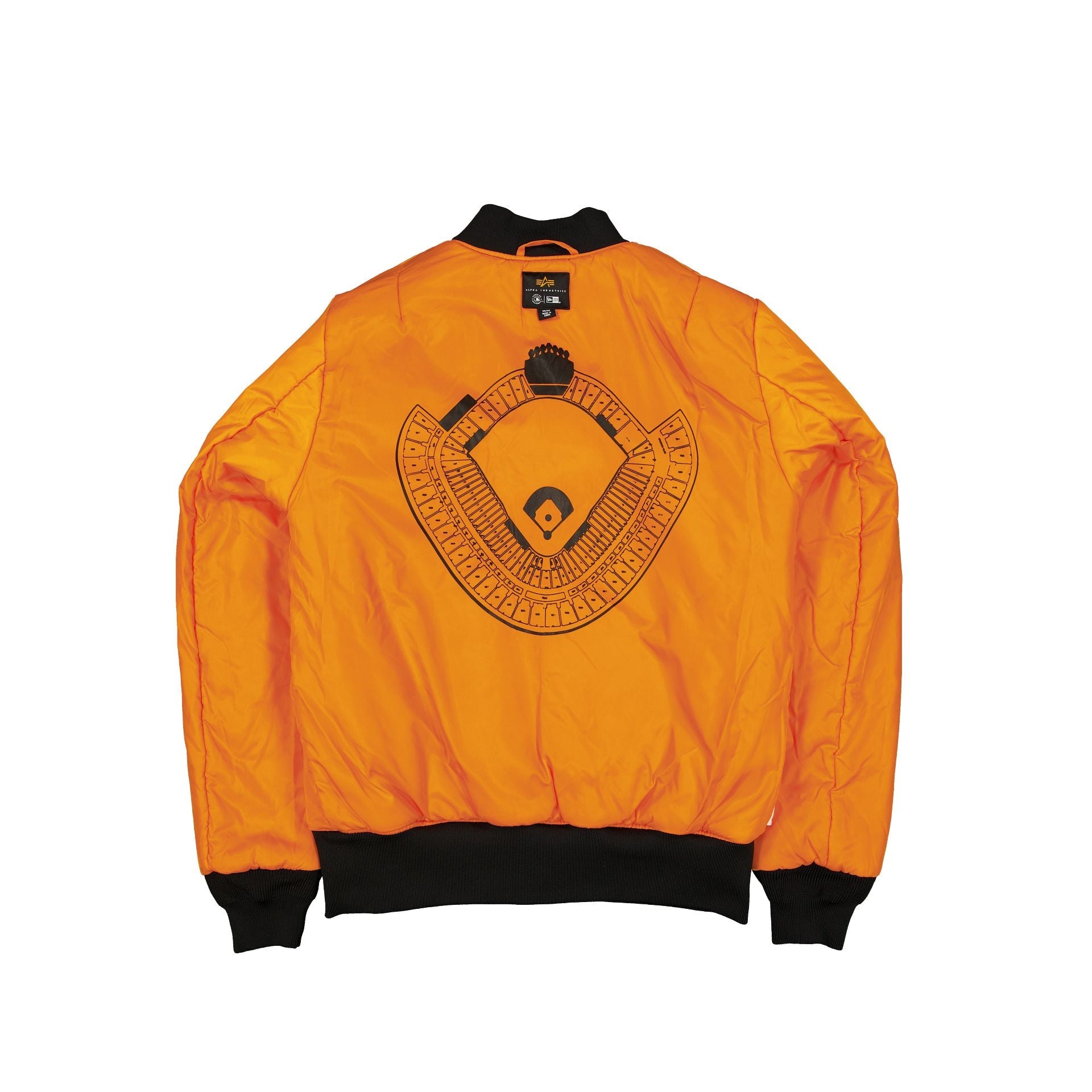 Alpha Industries x Chicago White Sox Black Camo MA-1 Bomber Jacket