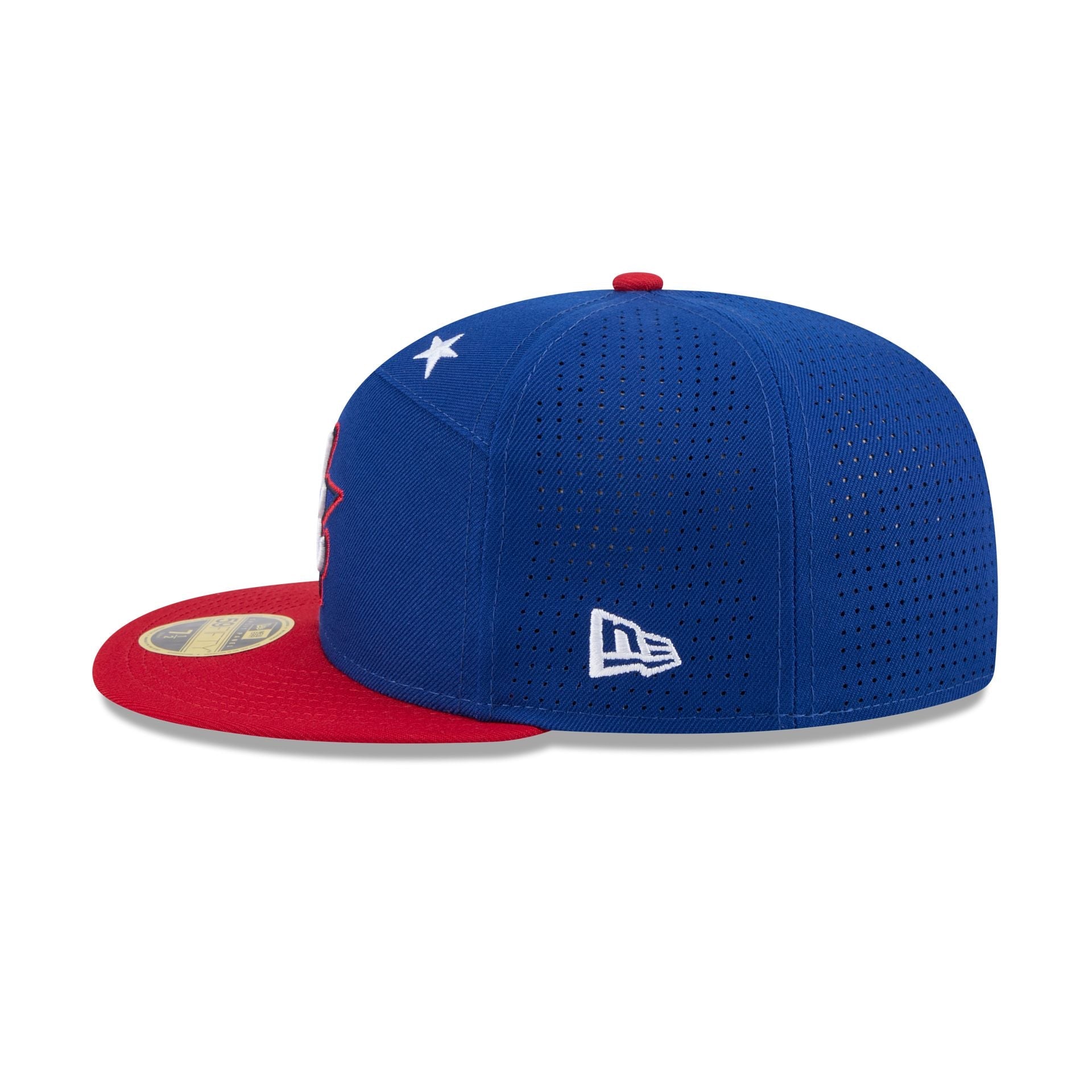 Atlanta Braves 2025 All-Star Game Workout Split Panel 59FIFTY Fitted Hat