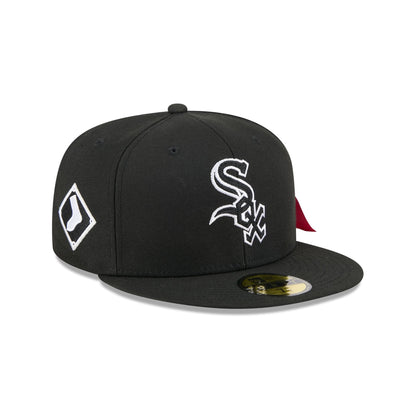 Alpha Industries x Chicago White Sox Black 59FIFTY Fitted Hat