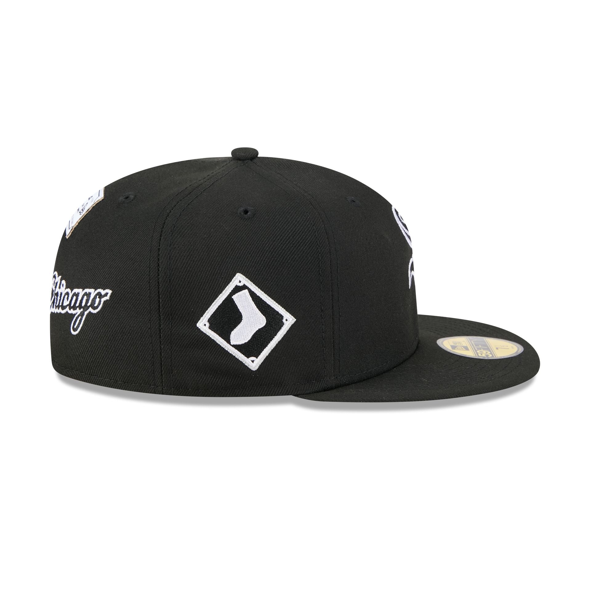 Alpha Industries x Chicago White Sox Black 59FIFTY Fitted Hat
