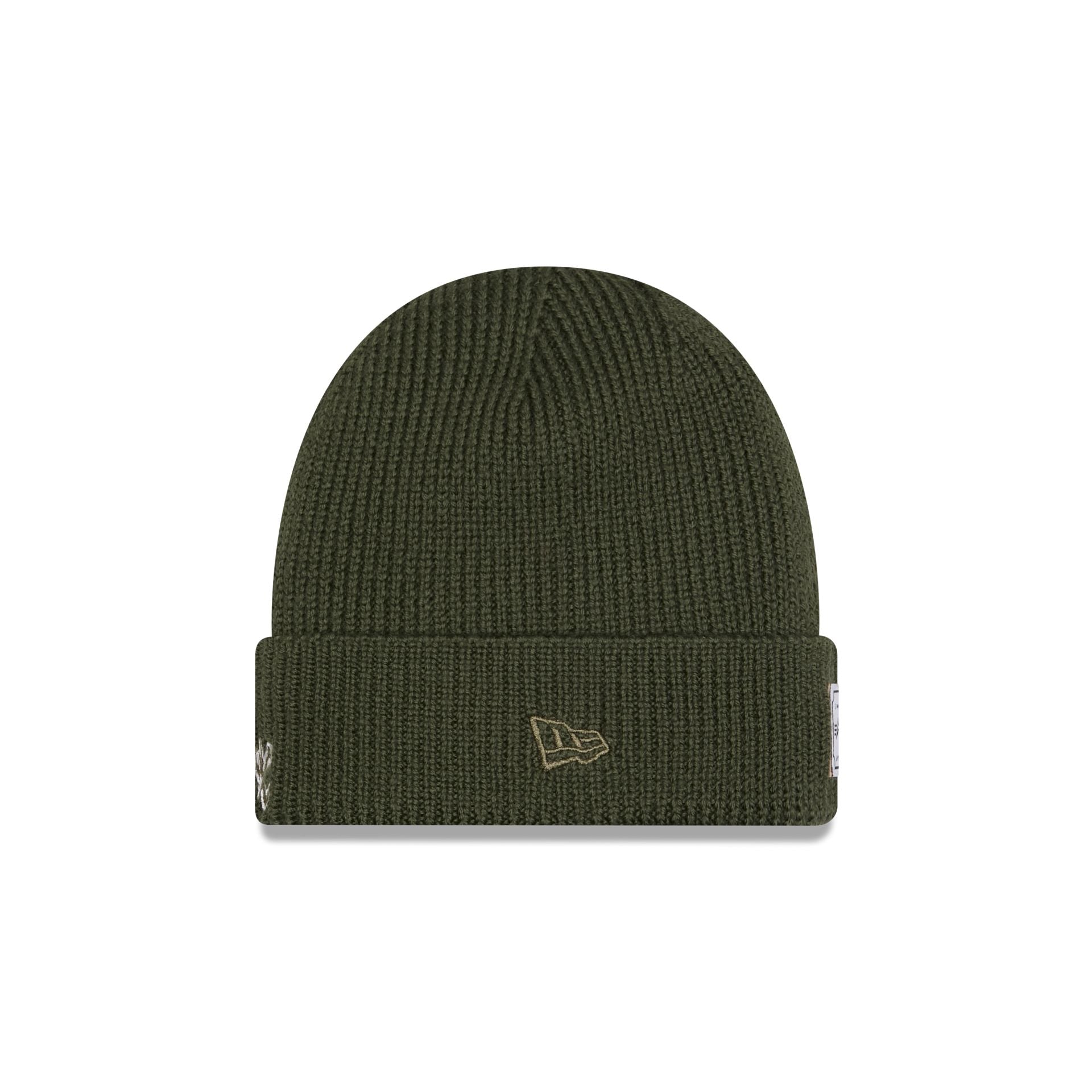 Alpha Industries x Chicago White Sox Olive Green Cuff Knit Hat