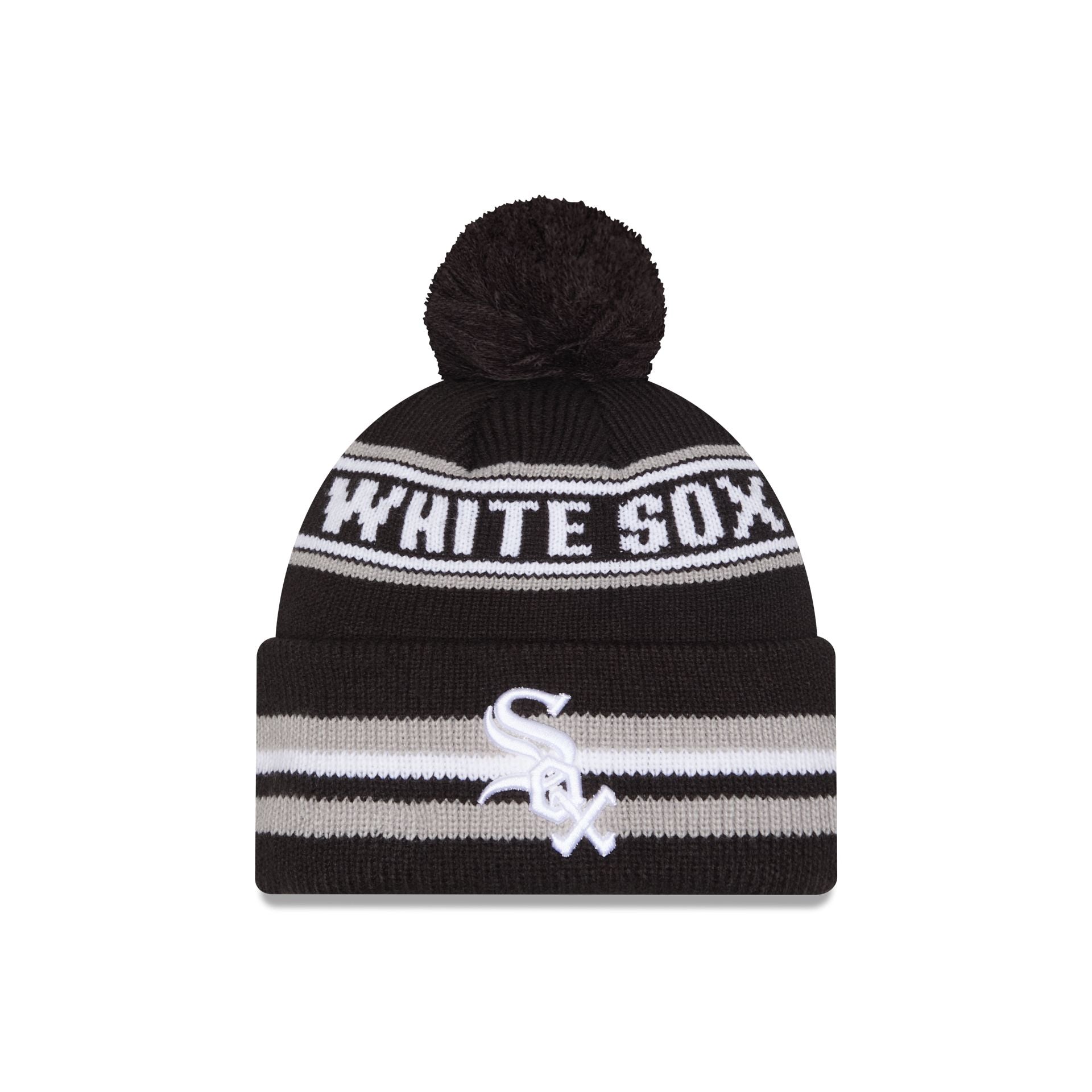 Chicago White Sox Classic Pom Knit Hat