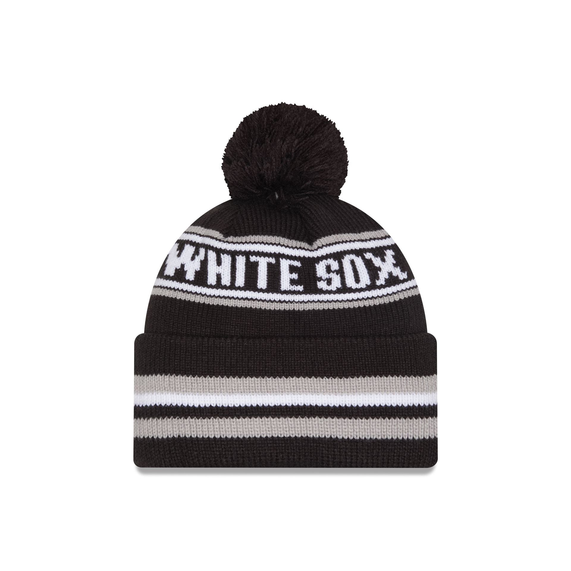 Chicago White Sox Classic Pom Knit Hat