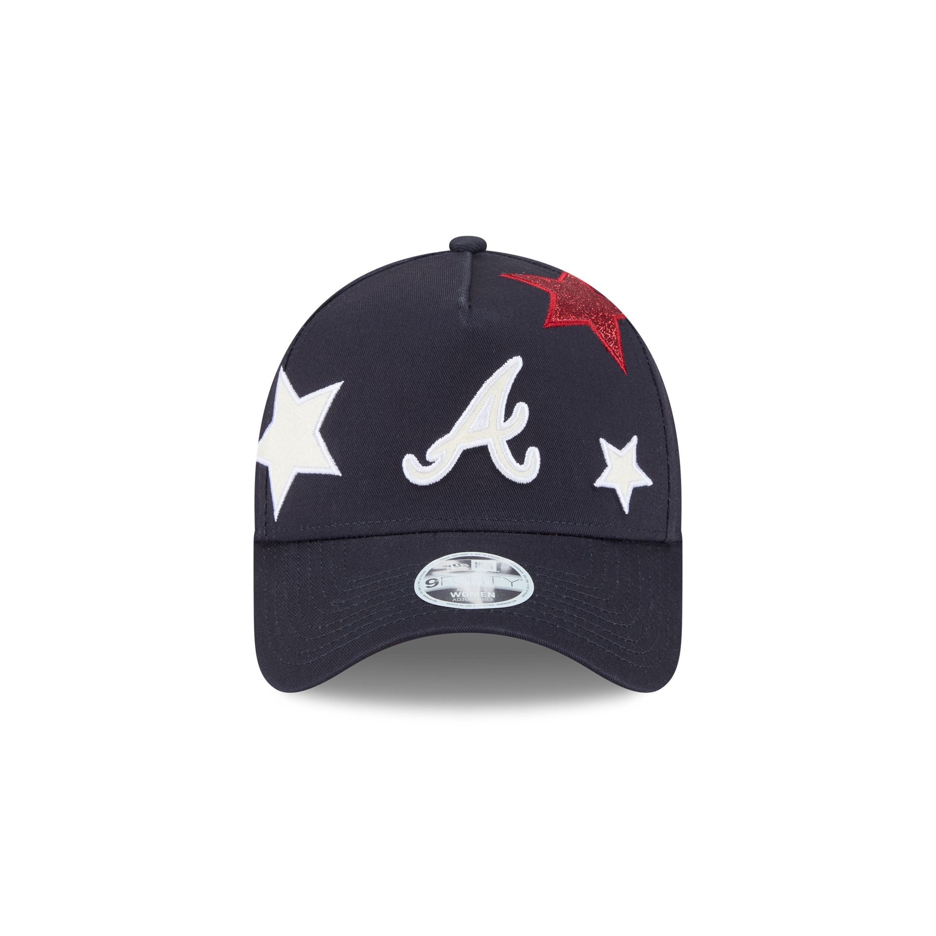 Atlanta Braves Stardom Women's 9FORTY A-Frame Snapback Hat