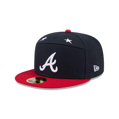 Atlanta Braves 2025 All-Star Game Split Panel 59FIFTY Fitted Hat