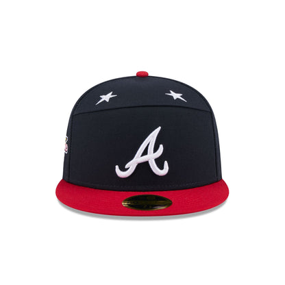 Atlanta Braves 2025 All-Star Game Split Panel 59FIFTY Fitted Hat