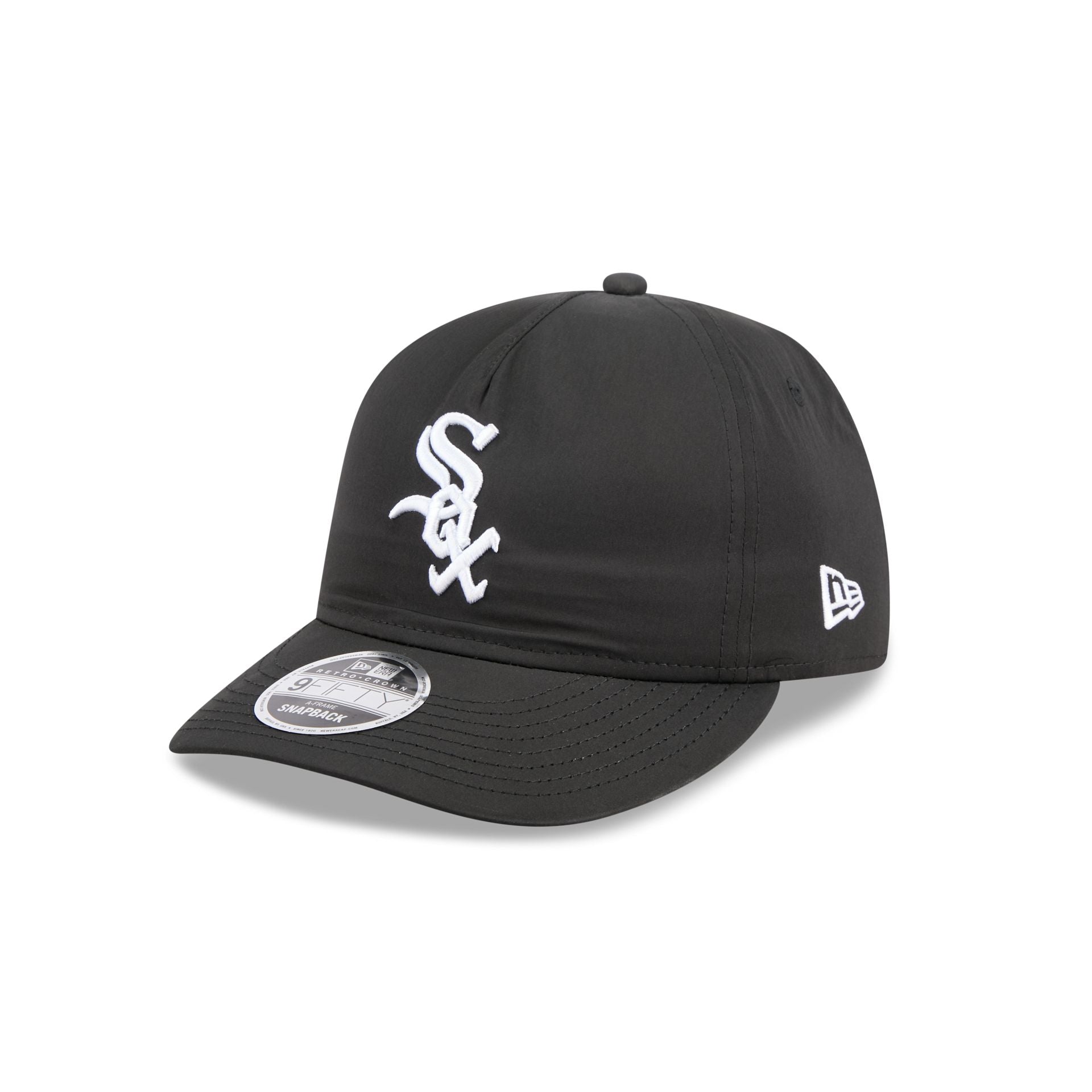 Chicago White Sox Nylon Retro Crown 9FIFTY A-Frame Snapback Hat