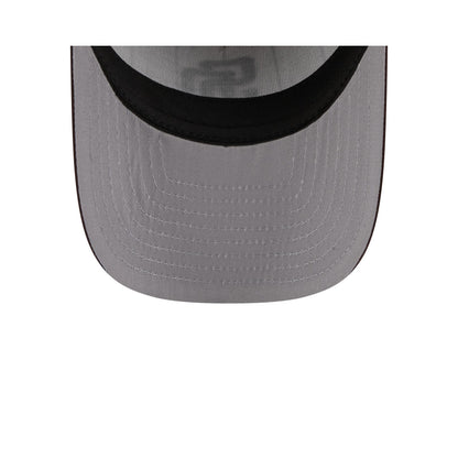 San Diego Padres Satin Pinstripe 9FIFTY A-Frame Snapback Hat