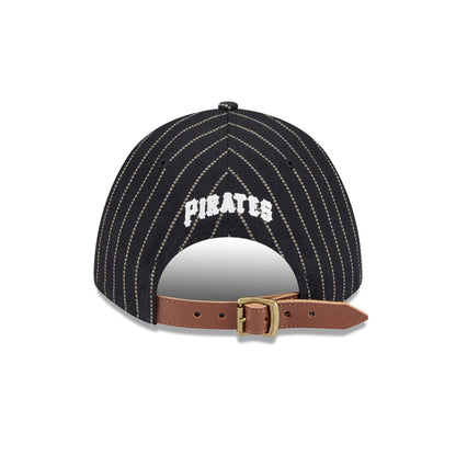 Pittsburgh Pirates Dotted Pinstripe 9FORTY M-Crown A-Frame Adjustable Hat