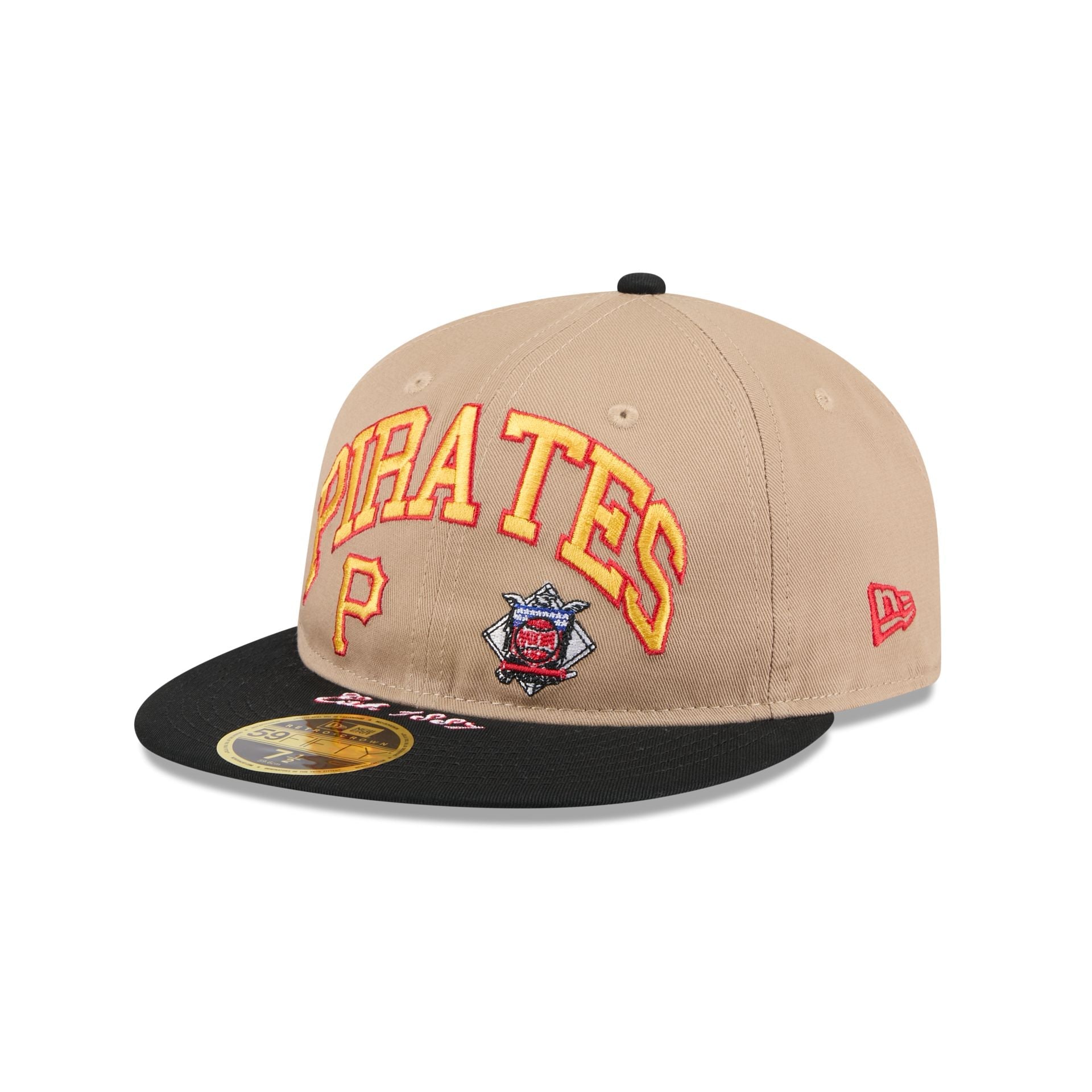 Pittsburgh Pirates Camel Retro Crown 59FIFTY Fitted Hat