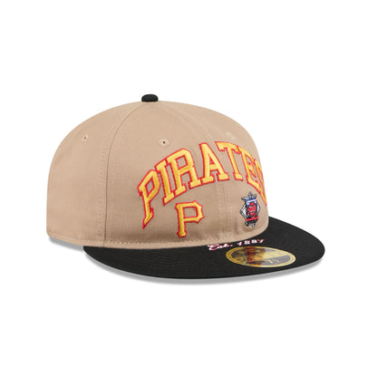 Pittsburgh Pirates Camel Retro Crown 59FIFTY Fitted Hat