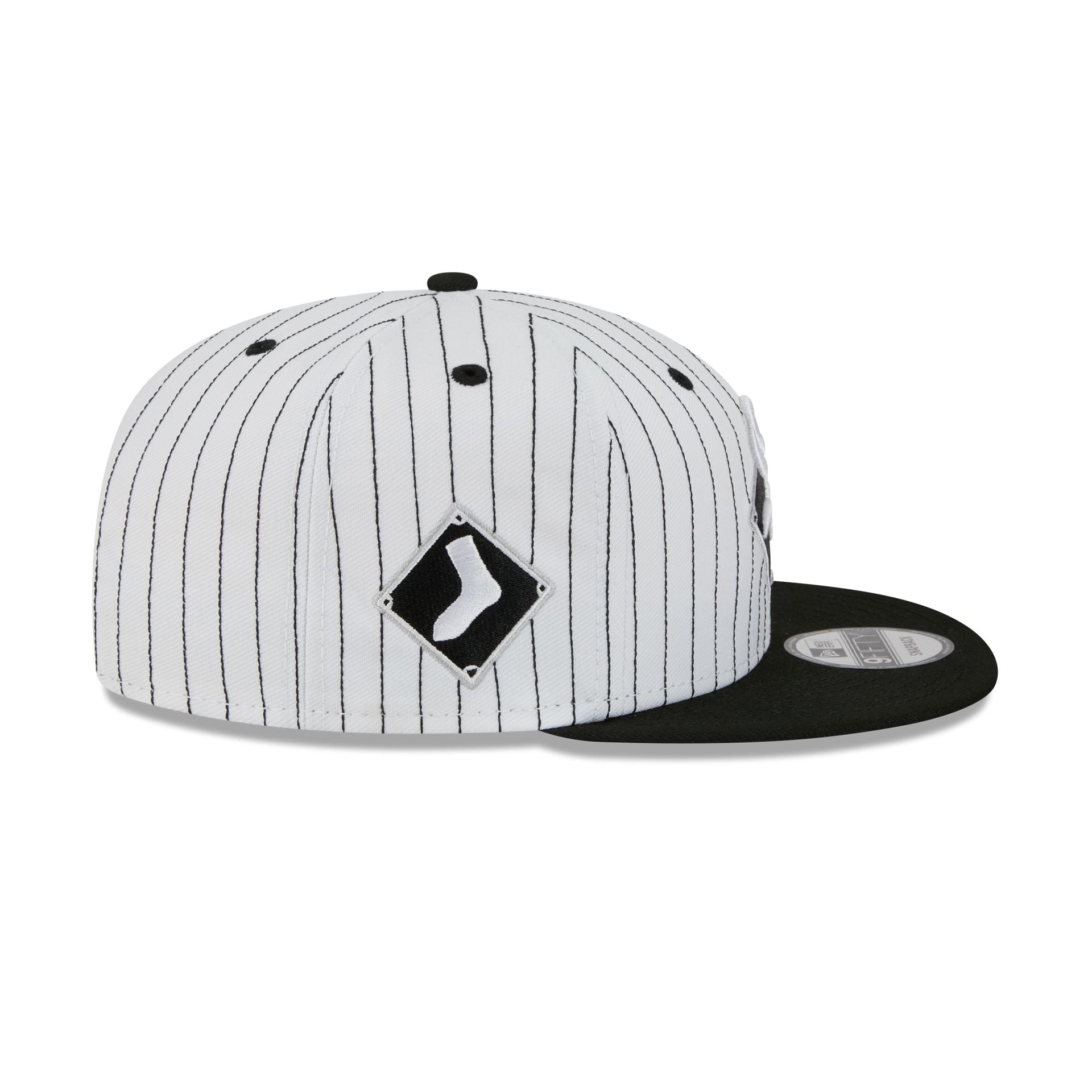 Chicago White Sox Deceptor Pinstripe 9FIFTY Snapback Hat