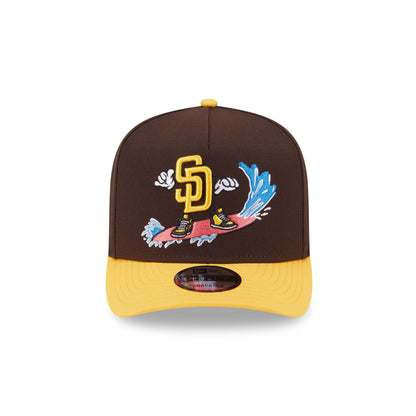 San Diego Padres Cartoon 9FIFTY A-Frame Snapback Hat