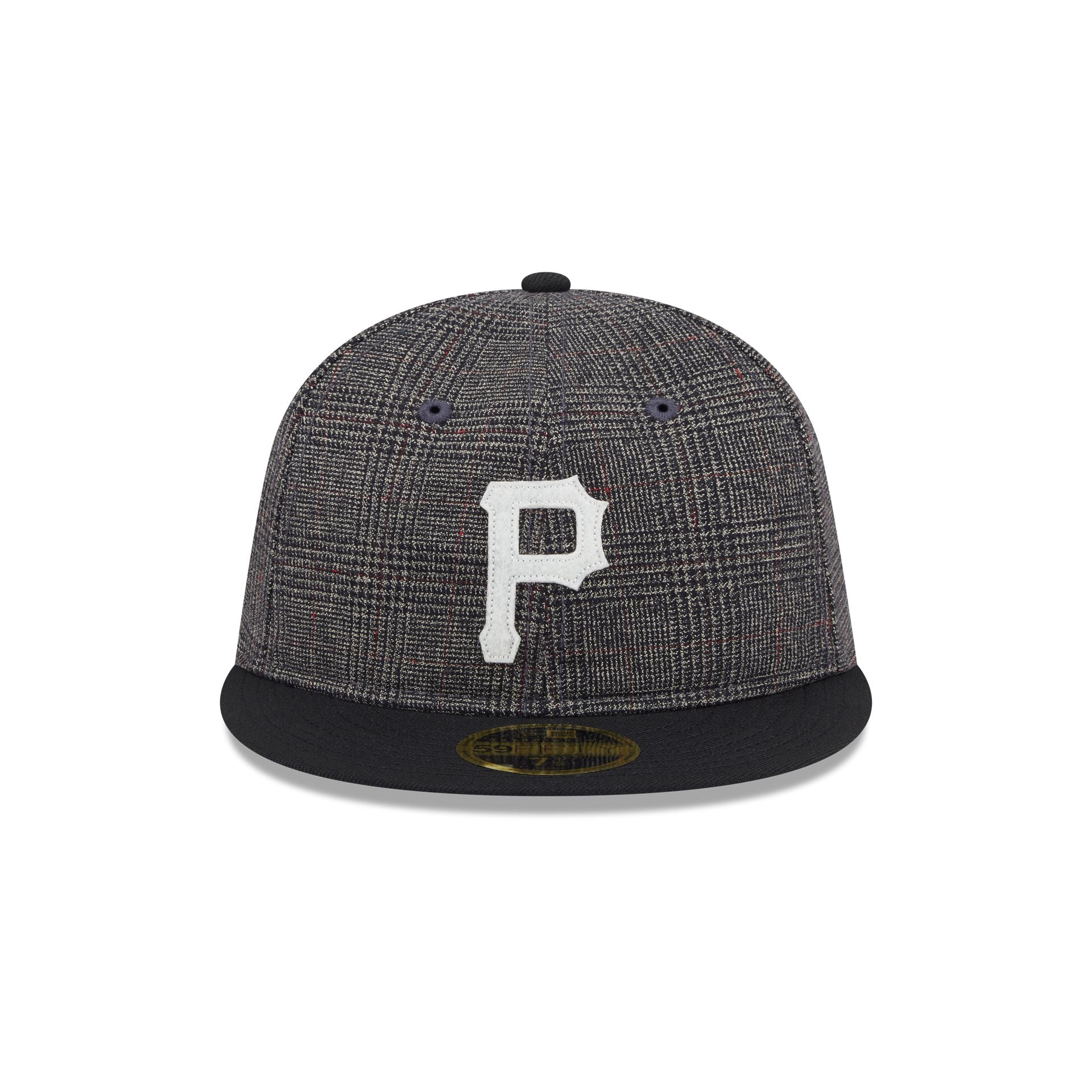 Pittsburgh Pirates Plaid Retro Crown 59FIFTY Fitted Hat