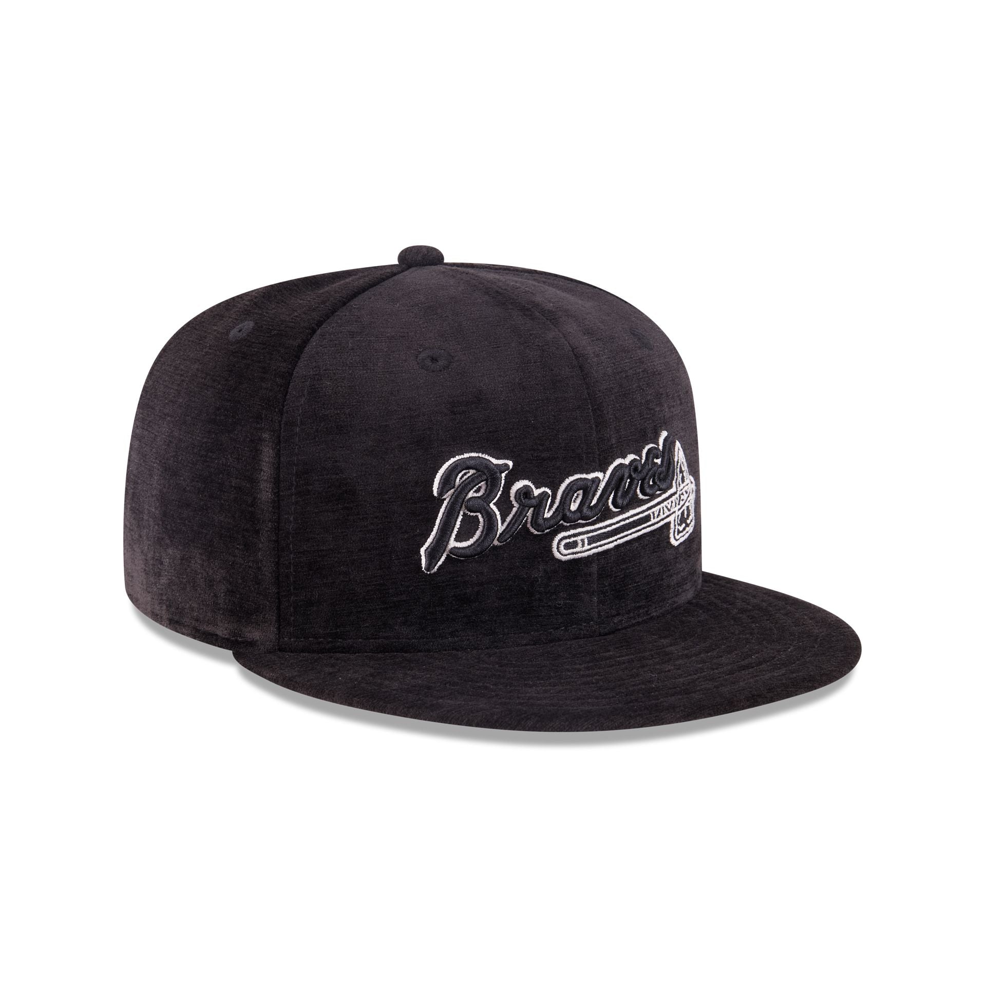 Atlanta Braves Black Velvet 59FIFTY Fitted Hat