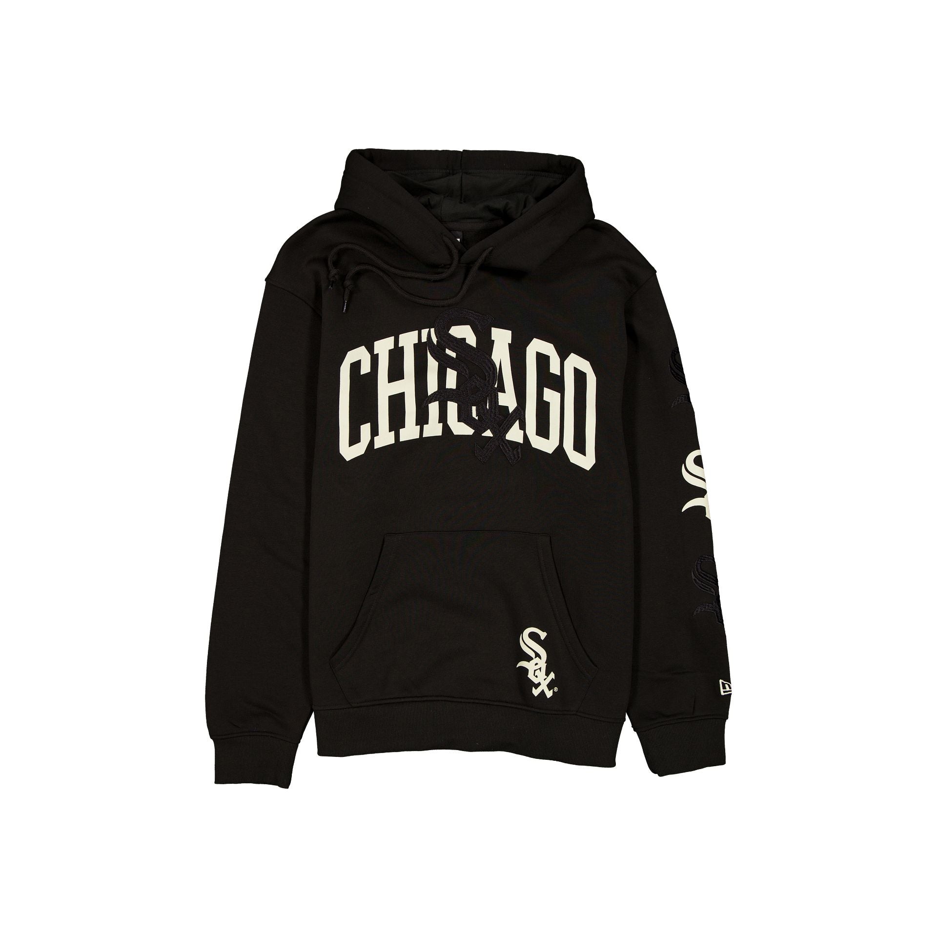 Chicago White Sox Overlay Black Hoodie
