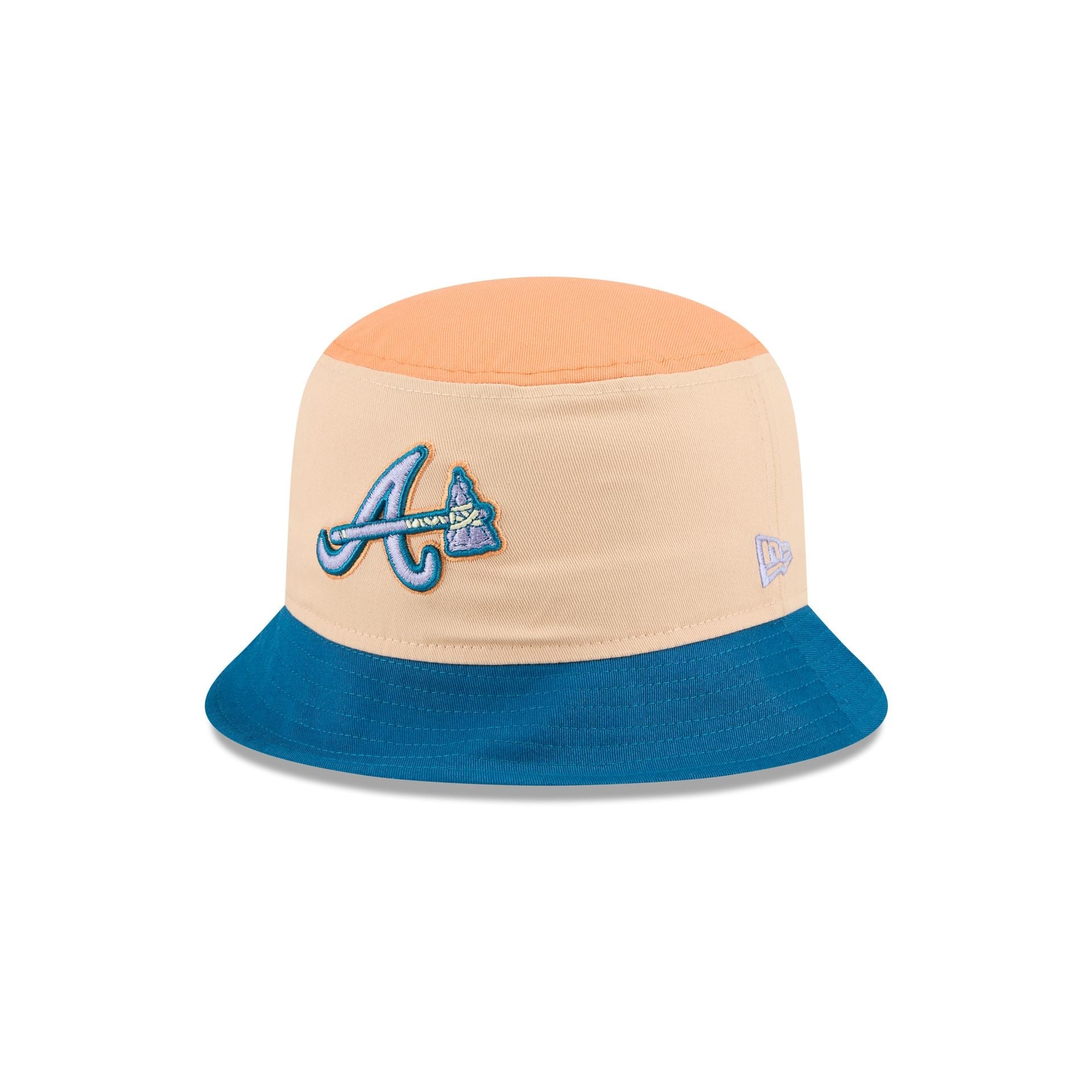 Atlanta Braves Mango Mocha Bucket Hat