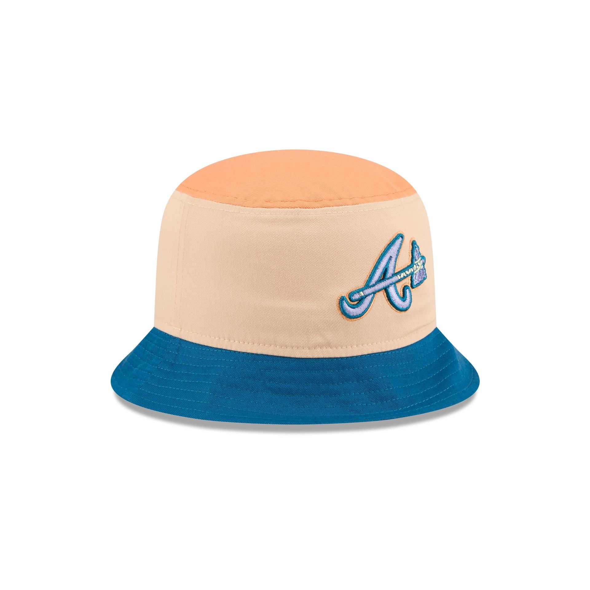 Atlanta Braves Mango Mocha Bucket Hat