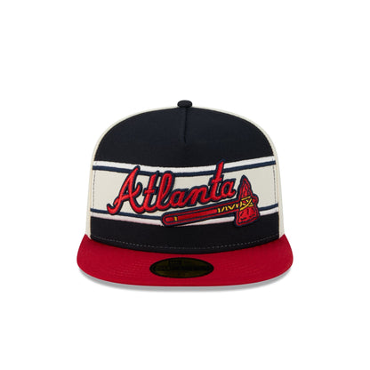 Atlanta Braves Summer Derby 59FIFTY A-Frame Fitted Hat