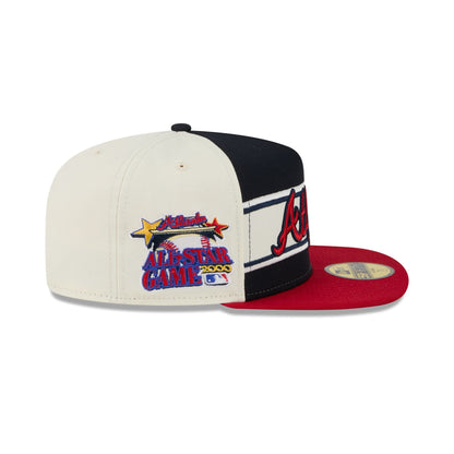 Atlanta Braves Summer Derby 59FIFTY A-Frame Fitted Hat