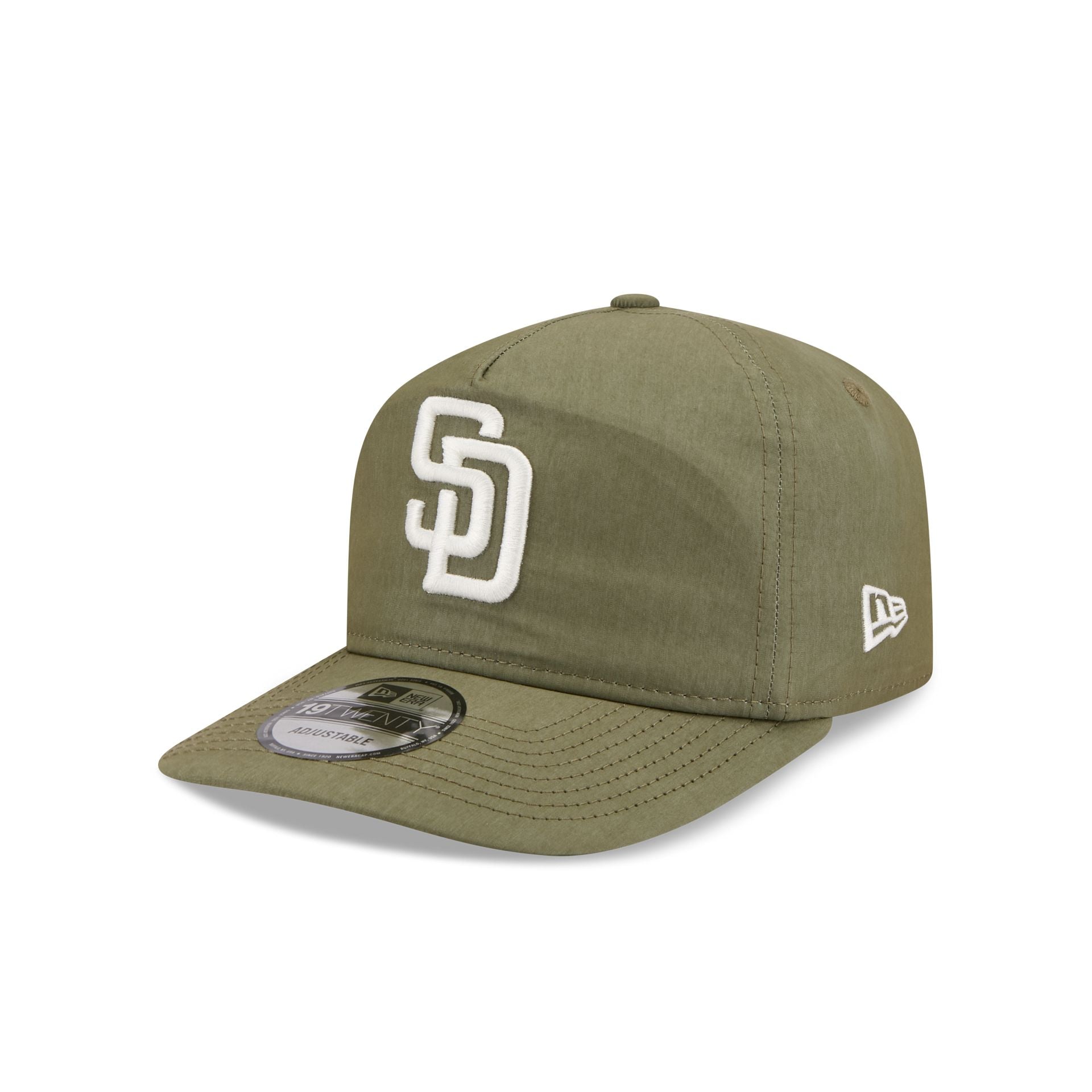 San Diego Padres Olive Green Nylon 19TWENTY Adjustable Hat