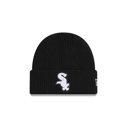 Chicago White Sox Short Skull Cuff Knit Beanie Hat