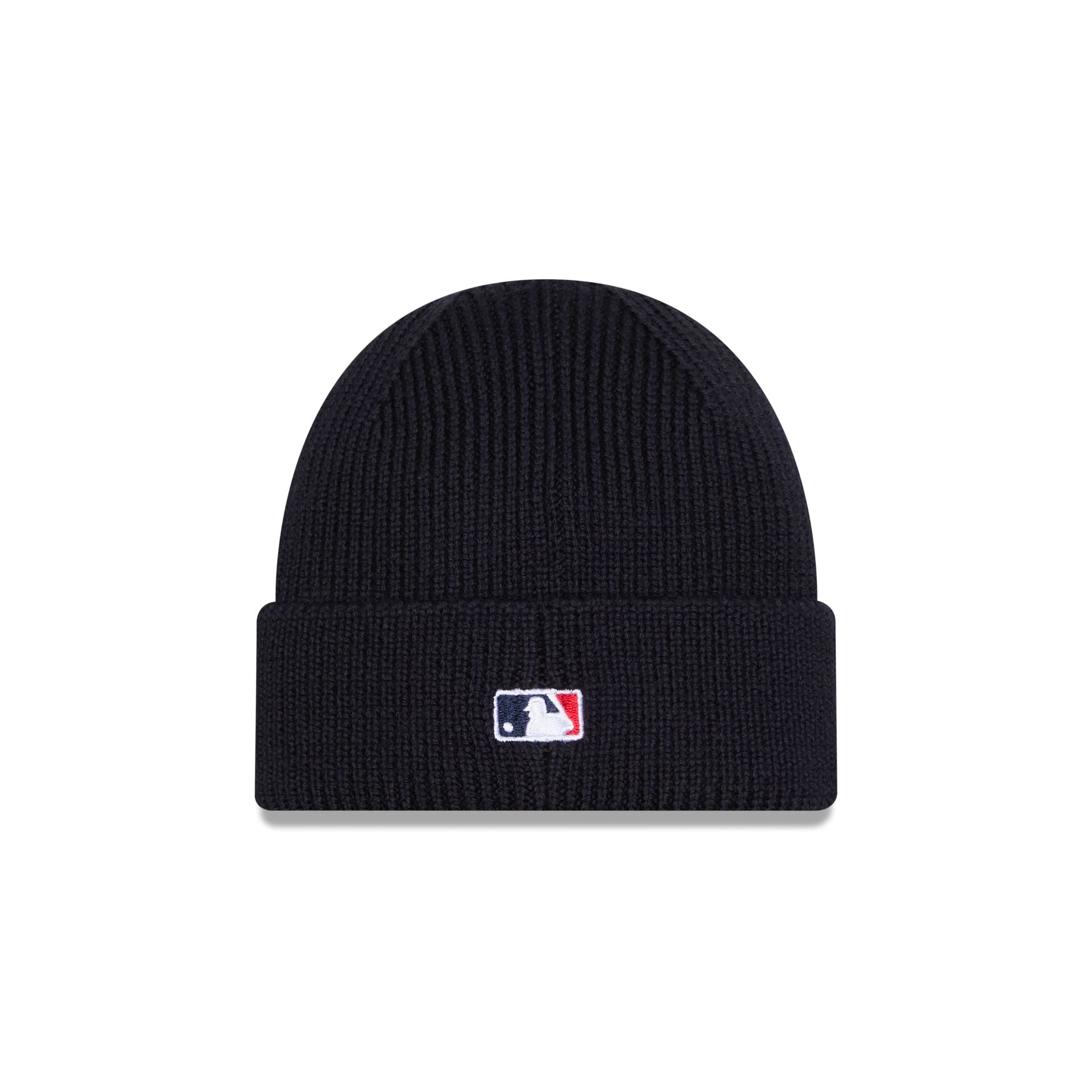 Atlanta Braves Short Skull Cuff Knit Beanie Hat