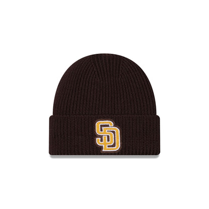 San Diego Padres Short Skull Cuff Knit Beanie Hat