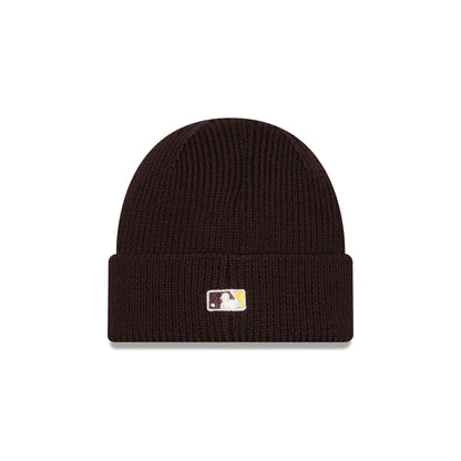San Diego Padres Short Skull Cuff Knit Beanie Hat
