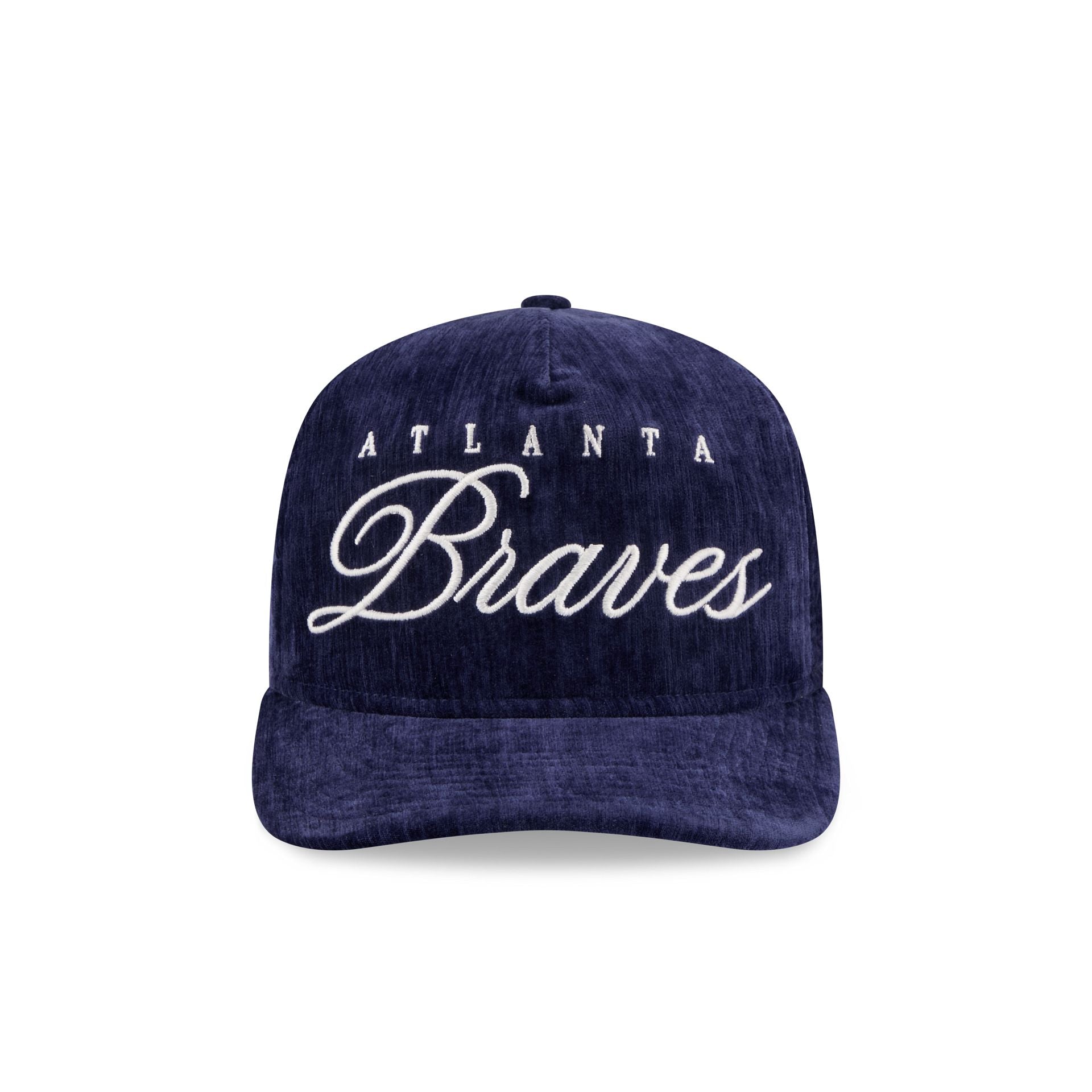Atlanta Braves Velvet Team Script 19TWENTY Adjustable Hat