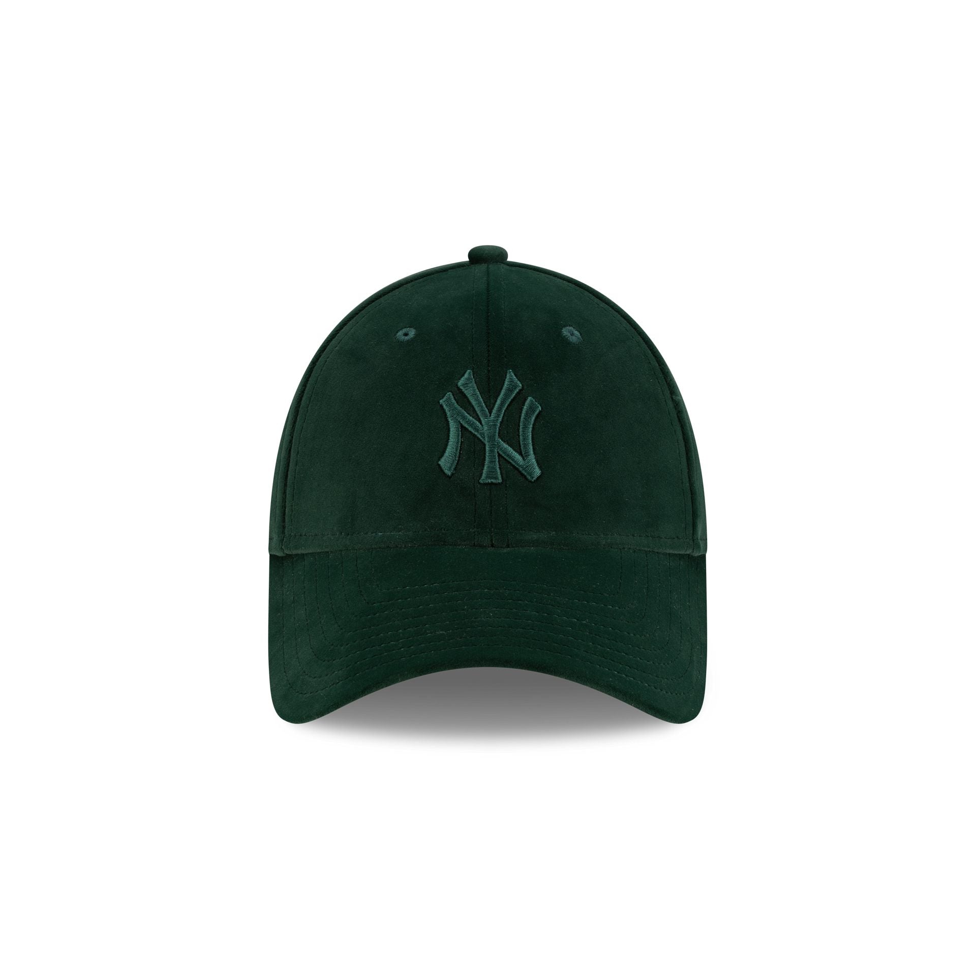 New York Yankees Dark Green Velour Women's 9FORTY Adjustable Hat