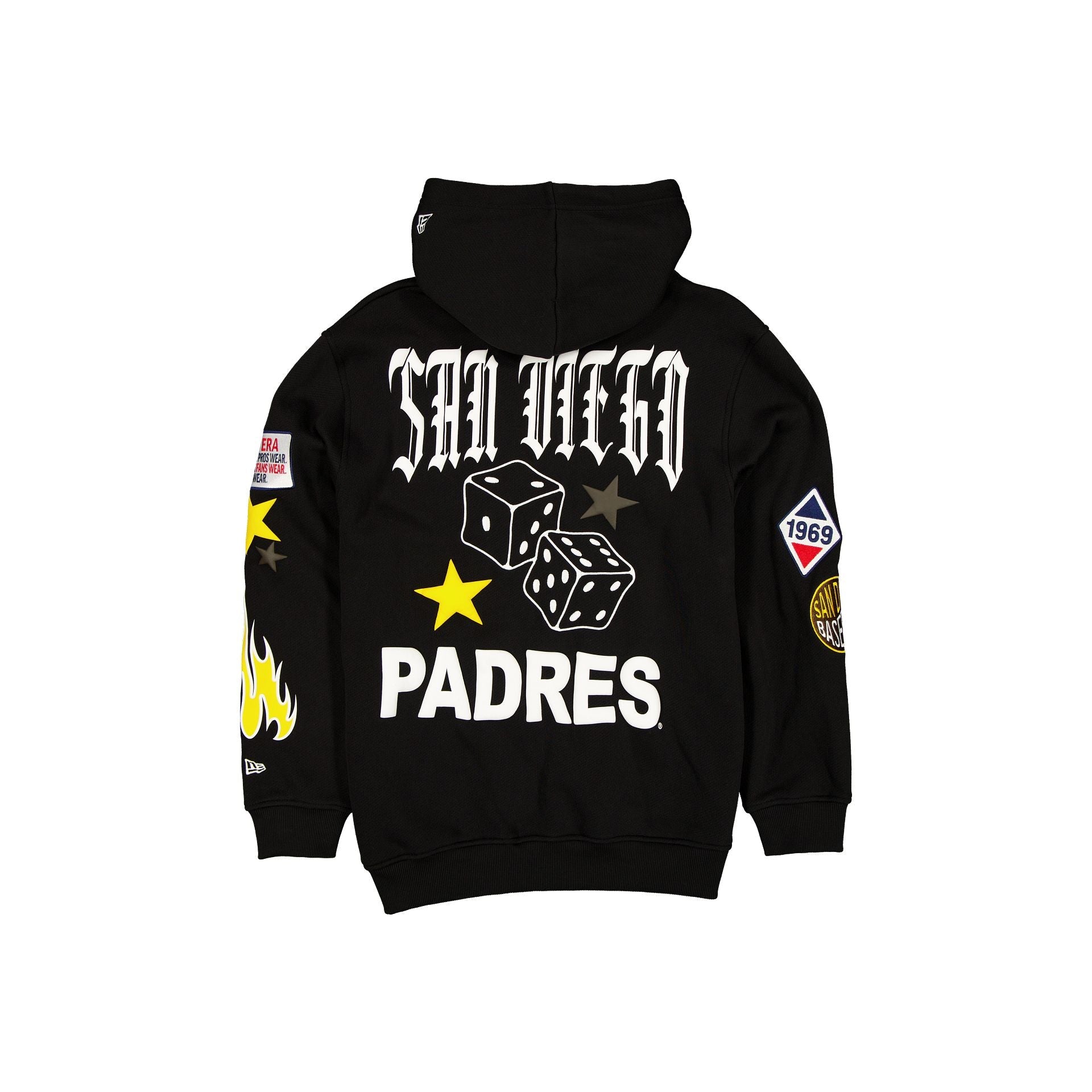 San Diego Padres Uptown Threads Black Hoodie