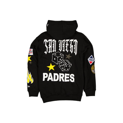 San Diego Padres Uptown Threads Black Hoodie