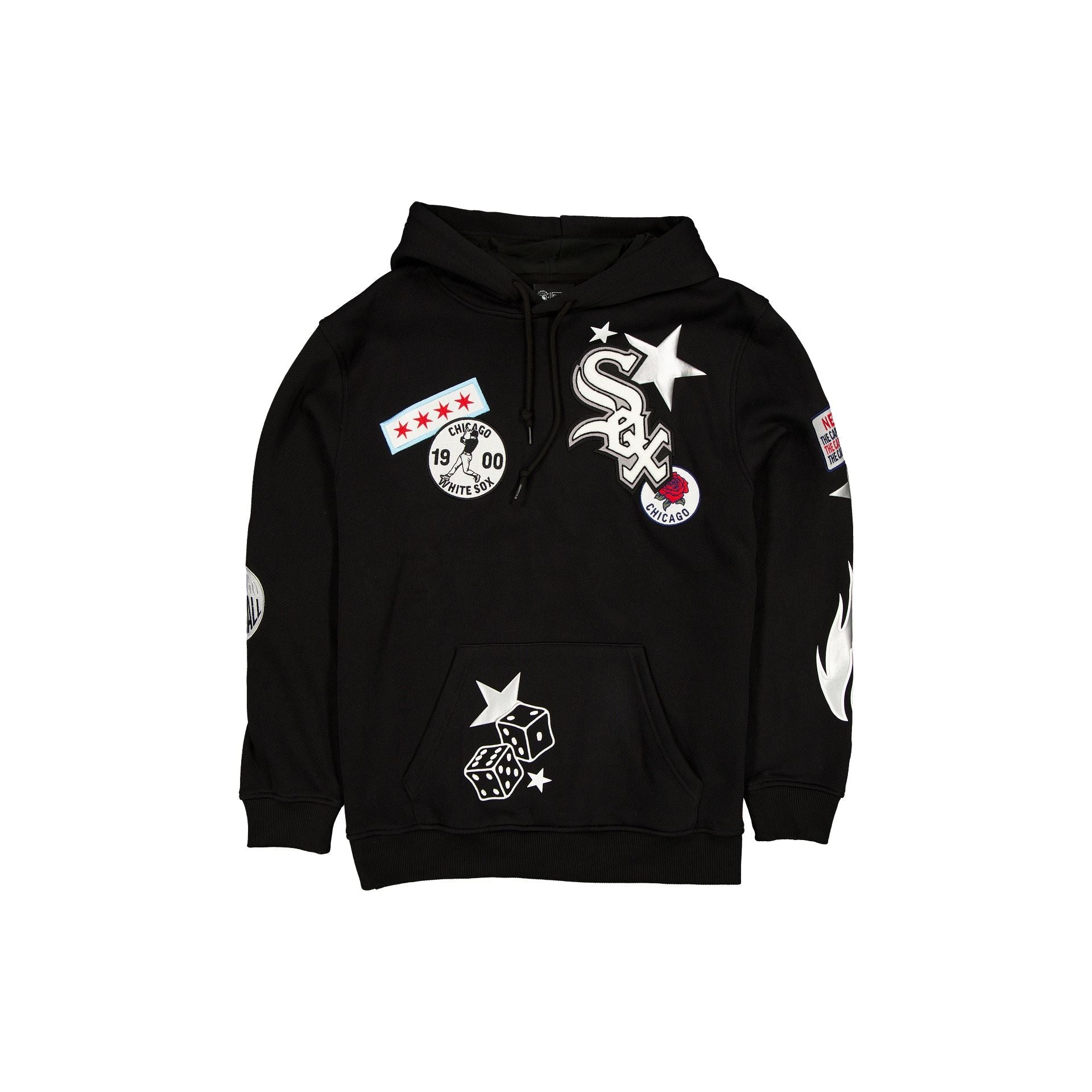 Chicago White Sox Uptown Threads Black Hoodie