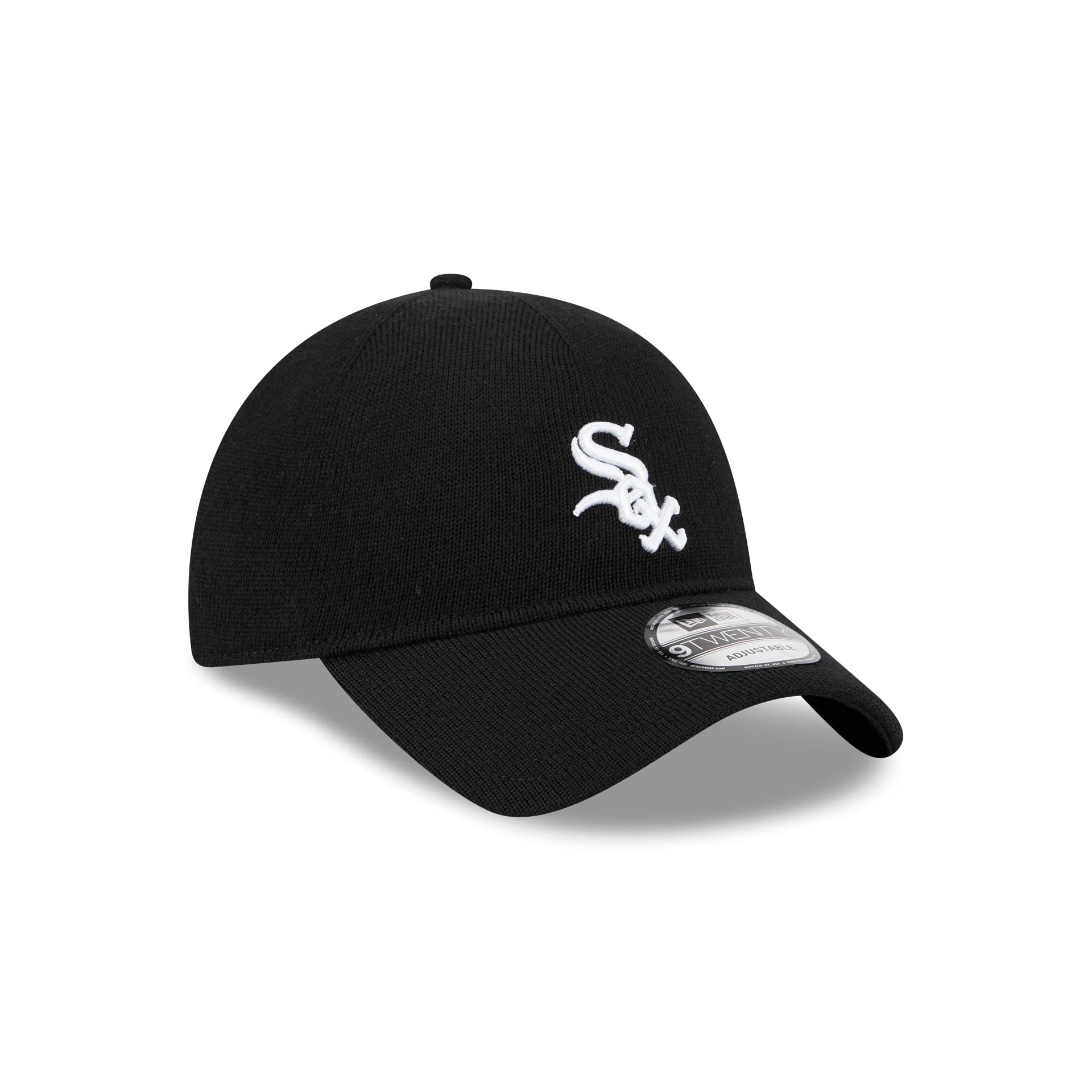 Chicago White Sox Merino Wool Black 9TWENTY Adjustable Hat
