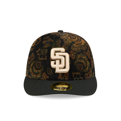San Diego Padres Three Looms Floral Cord Low Profile 59FIFTY Fitted Hat