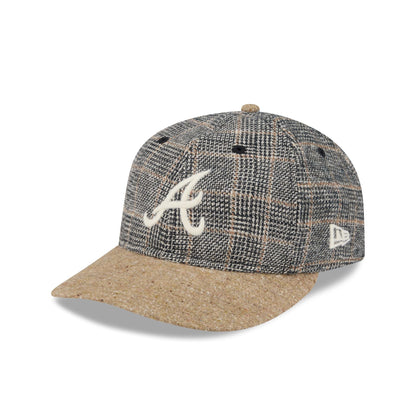 Atlanta Braves Three Looms Vintage Tweed Retro Crown 59FIFTY Fitted Hat